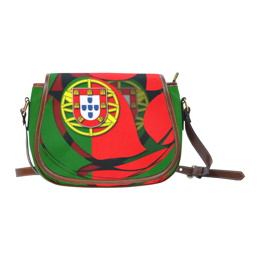 The Flag of Portugal Saddle Bag/Large (Model 1649)