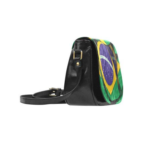 The Flag of Brazil Classic Saddle Bag/Large (Model 1648)
