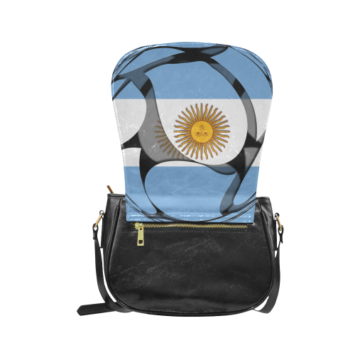 The Flag of Argentina Classic Saddle Bag/Large (Model 1648)