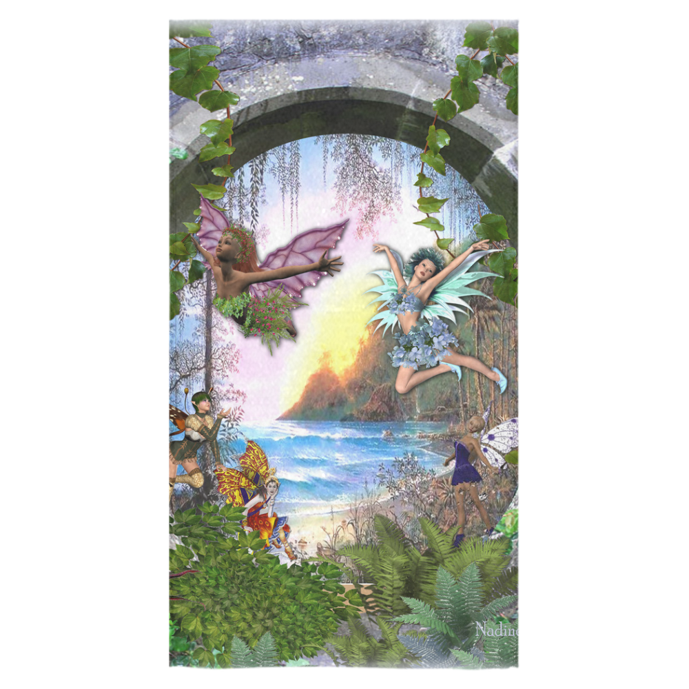 Fairy kingdom Bath Towel 30"x56"