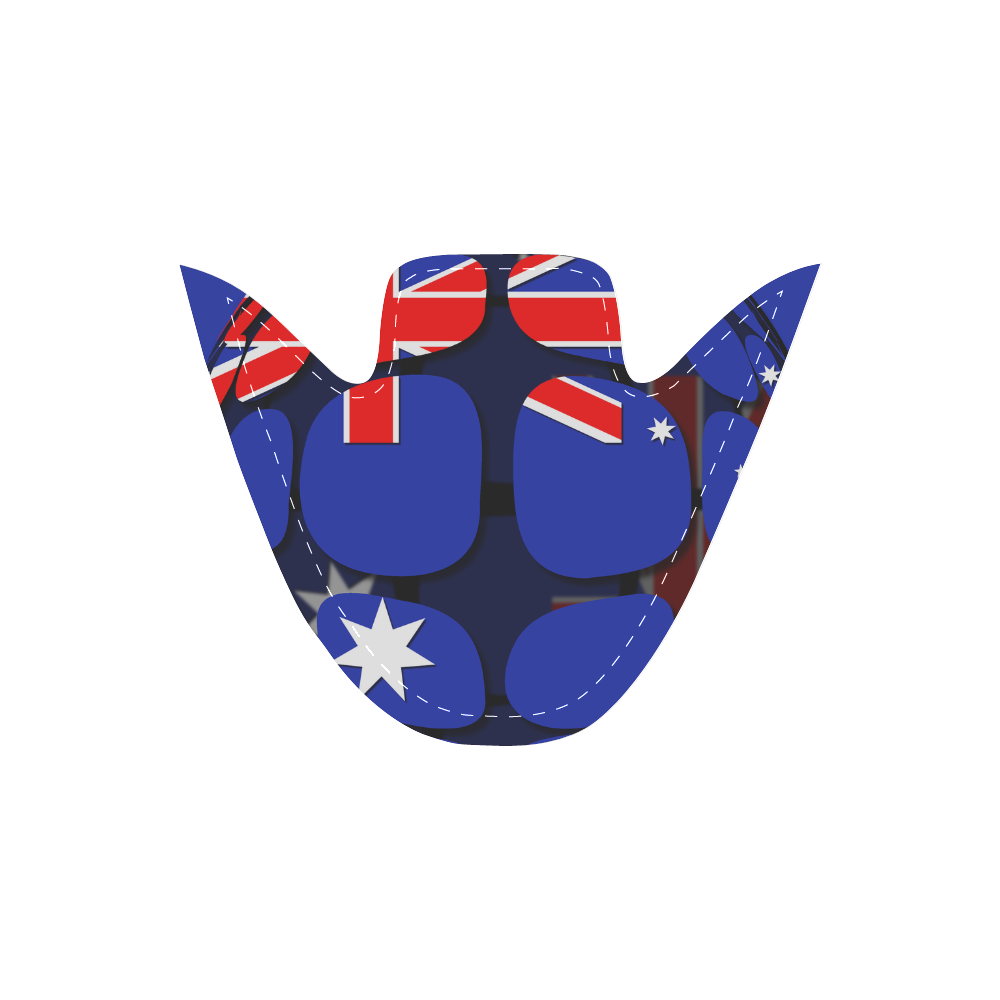 The Flag of Australia Women's Slip-on Canvas Shoes (Model 019)