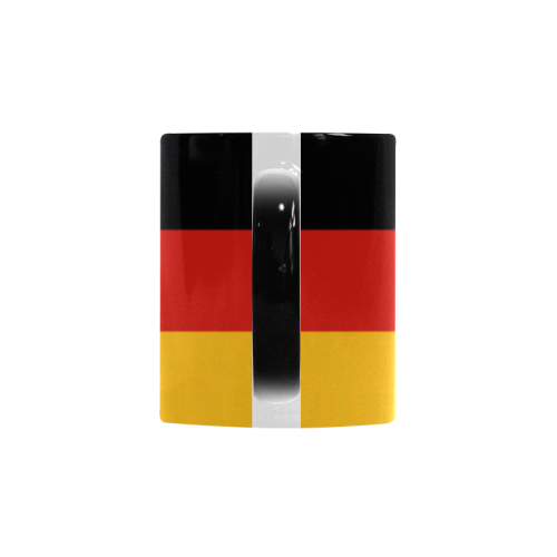 German Flag Colored Stripes Custom Morphing Mug
