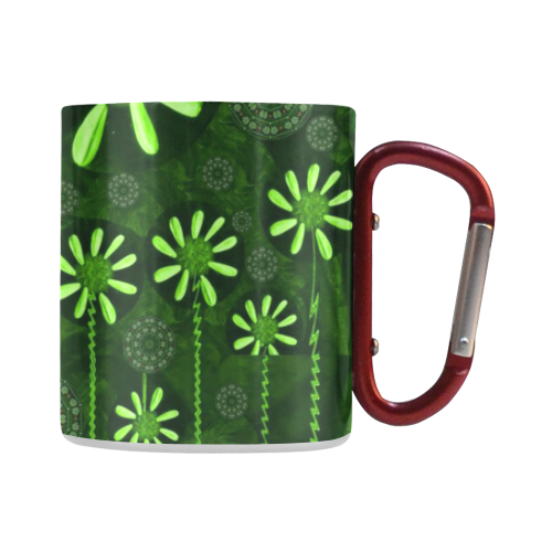 Strawberry flowers in the dark Classic Insulated Mug(10.3OZ)