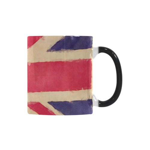 British UNION JACK flag grunge style Custom Morphing Mug