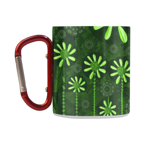 Strawberry flowers in the dark Classic Insulated Mug(10.3OZ)