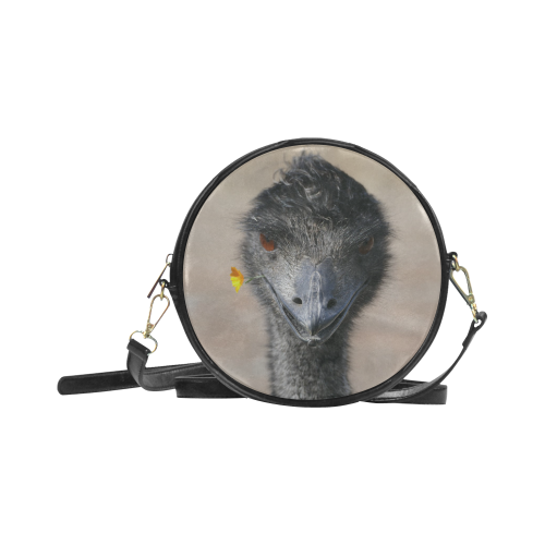 Happy Emu Round Sling Bag (Model 1647)