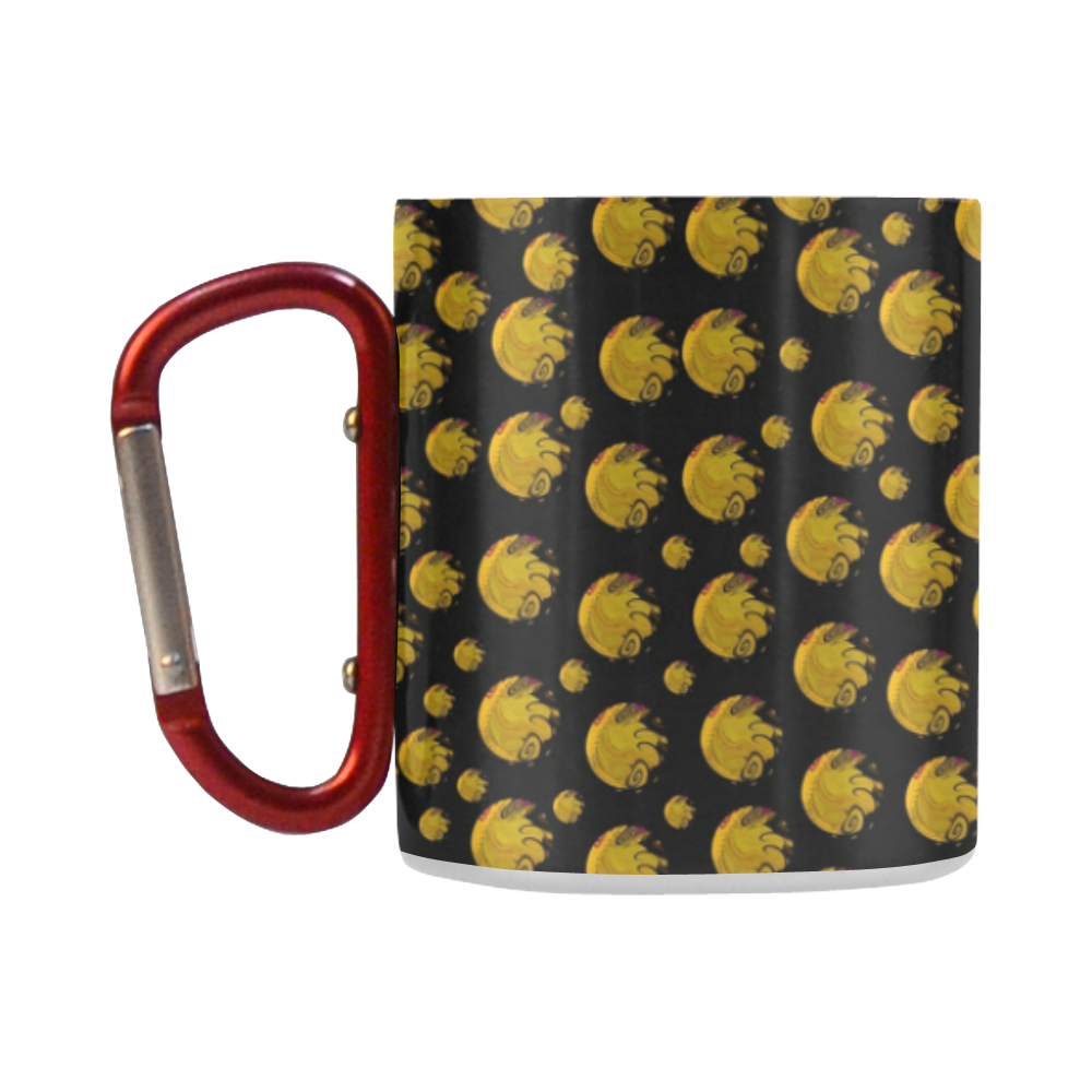 Silent galaxy and space filled of planets Classic Insulated Mug(10.3OZ)