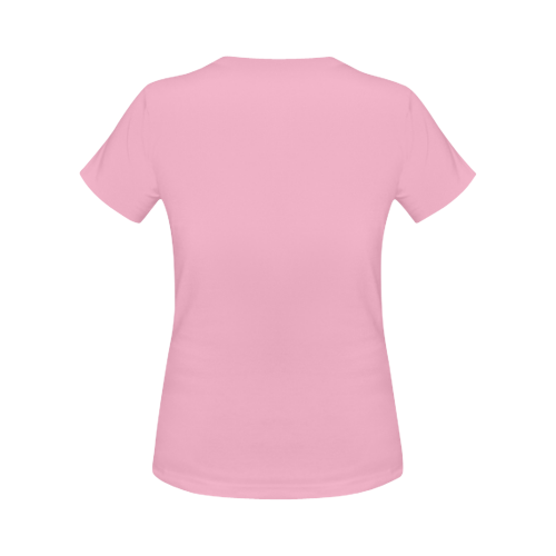 Why Be Normal- pink Women's Classic T-Shirt (Model T17）