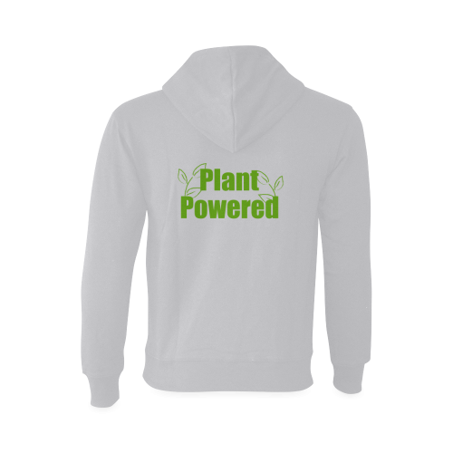 Vegan Plant Powered Think Green Veganism Leafs Oceanus Hoodie Sweatshirt (Model H03)