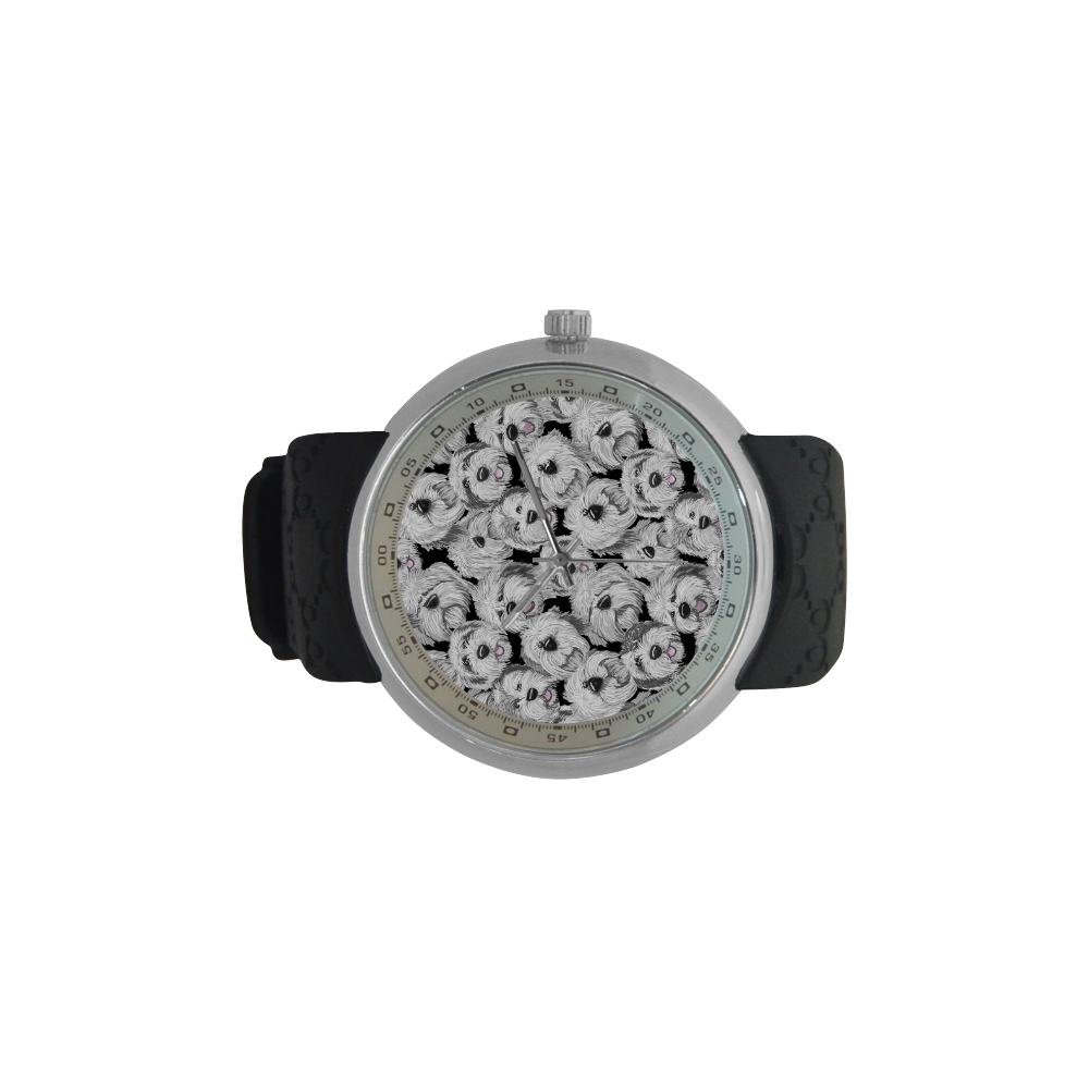 OES heads Black Men's Resin Strap Watch(Model 307) ID D372471