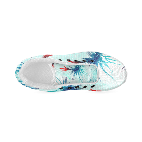 Tillandsia Flower Women’s Running Shoes (Model 020)