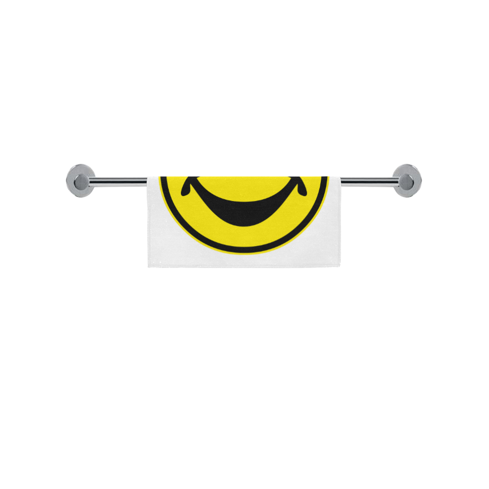 Funny yellow SMILEY for happy people Square Towel 13“x13”