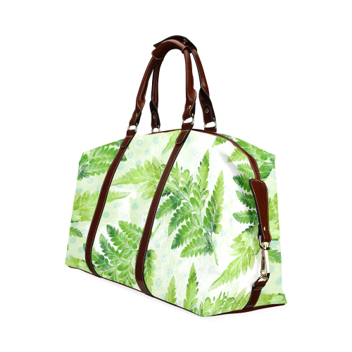 Green Fern Classic Travel Bag (Model 1643)