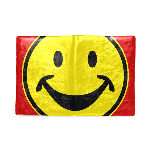 Funny yellow SMILEY for happy people Custom NoteBook B5