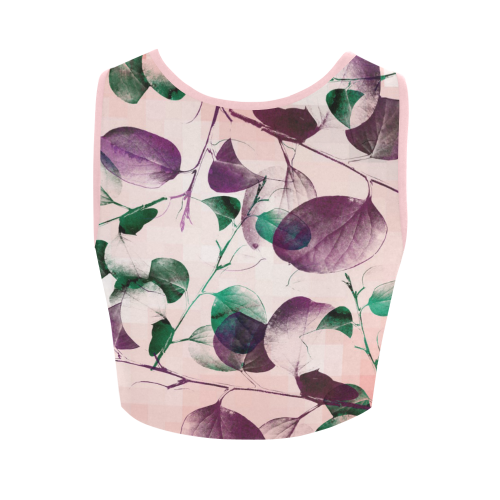 Eucalyptus Women's Crop Top (Model T42)