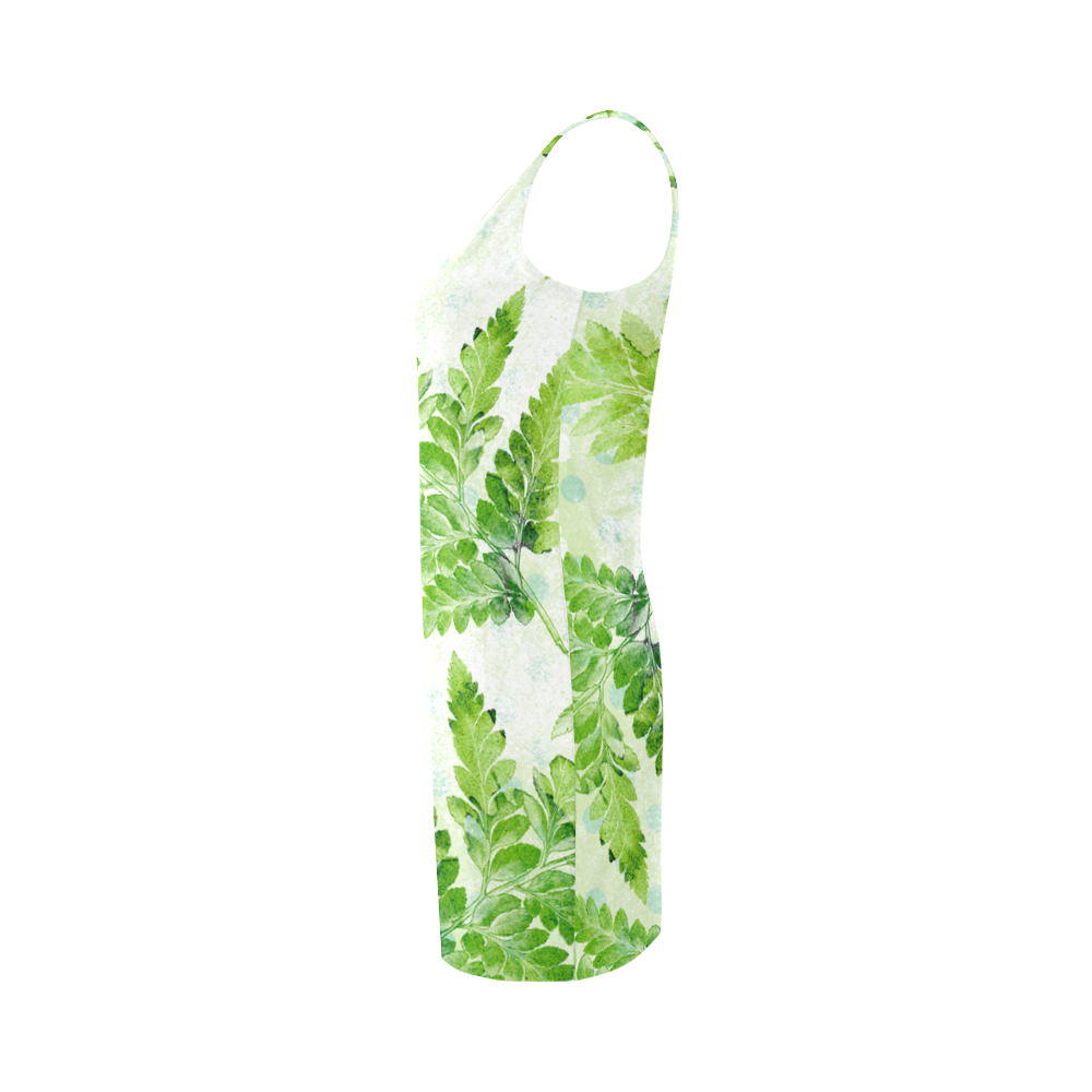 Green Fern Medea Vest Dress (Model D06)