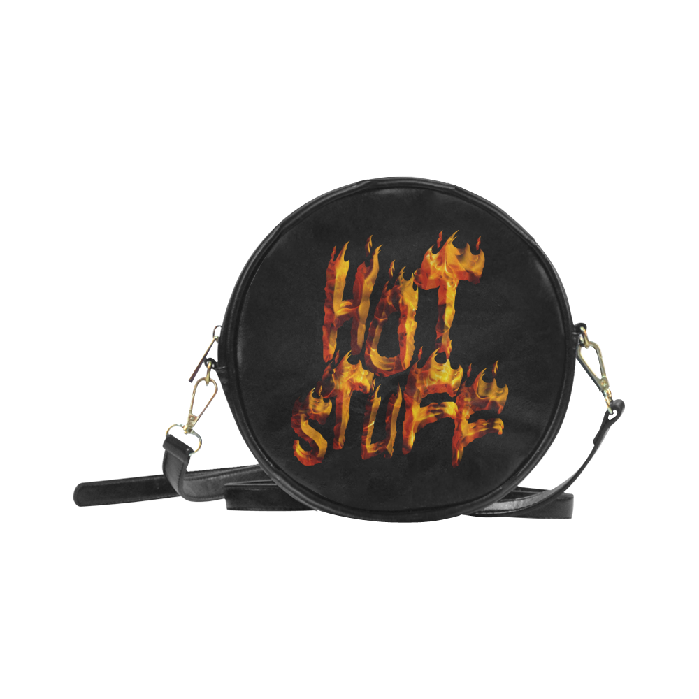 Flaming HOT STUFF Round Sling Bag (Model 1647)