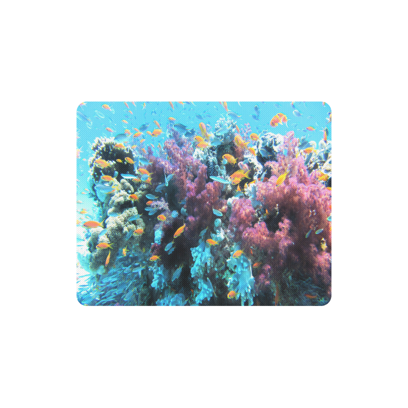 Coral Reef Saltwater Fantasy Rectangle Mousepad