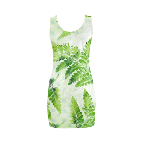 Green Fern Medea Vest Dress (Model D06)