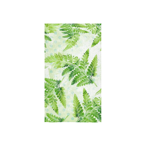 Green Fern Custom Towel 16"x28"
