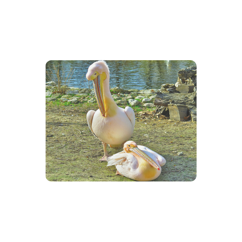 Motherly Pelican Love Rectangle Mousepad