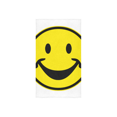 Funny yellow SMILEY for happy people Custom Towel 16"x28"