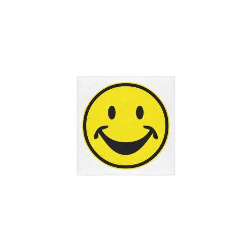 Funny yellow SMILEY for happy people Square Towel 13“x13”