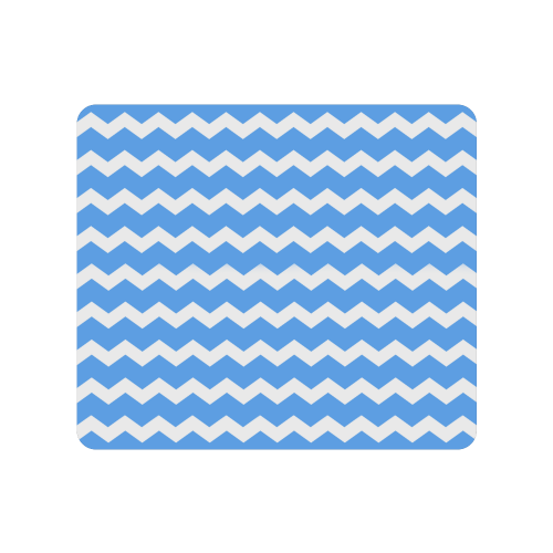 Modern Trendy Pastel Grey Blue Zig Zag Pattern Chevron Men's Clutch Purse （Model 1638）