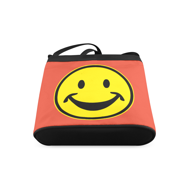 Funny yellow SMILEY for happy people Crossbody Bags (Model 1613)