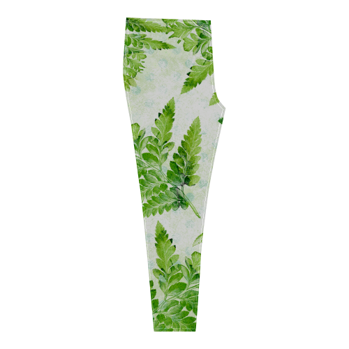 Green Fern Cassandra Women's Leggings (Model L01)