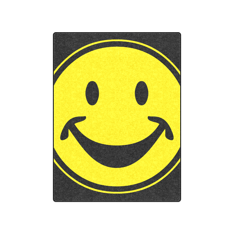 Funny yellow SMILEY for happy people Blanket 50"x60"