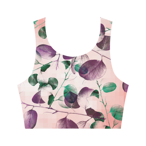 Eucalyptus Women's Crop Top (Model T42)