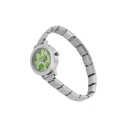 Green Fern Women's Italian Charm Watch(Model 107)