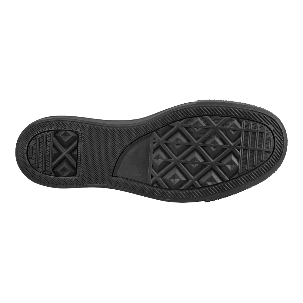 The Flag of Portugal Men's Slip-on Canvas Shoes (Model 019)