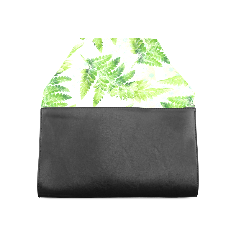 Green Fern Clutch Bag (Model 1630)