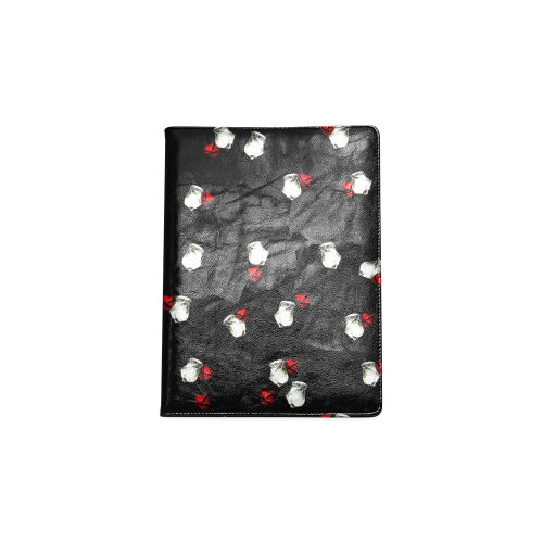 White and Red Roses Custom NoteBook B5