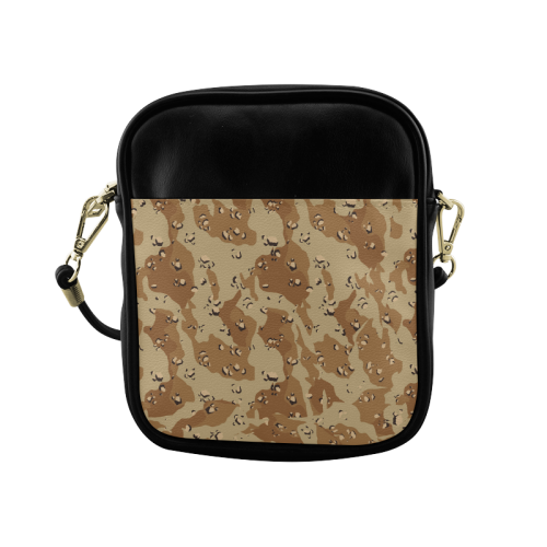 Desert Camouflage Pattern Sling Bag (Model 1627)