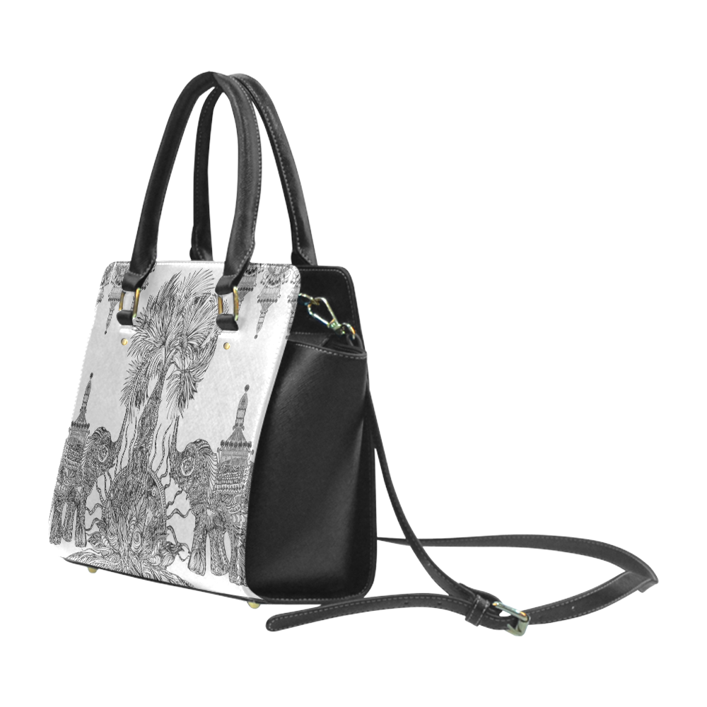 indes 4 grey Classic Shoulder Handbag (Model 1653)