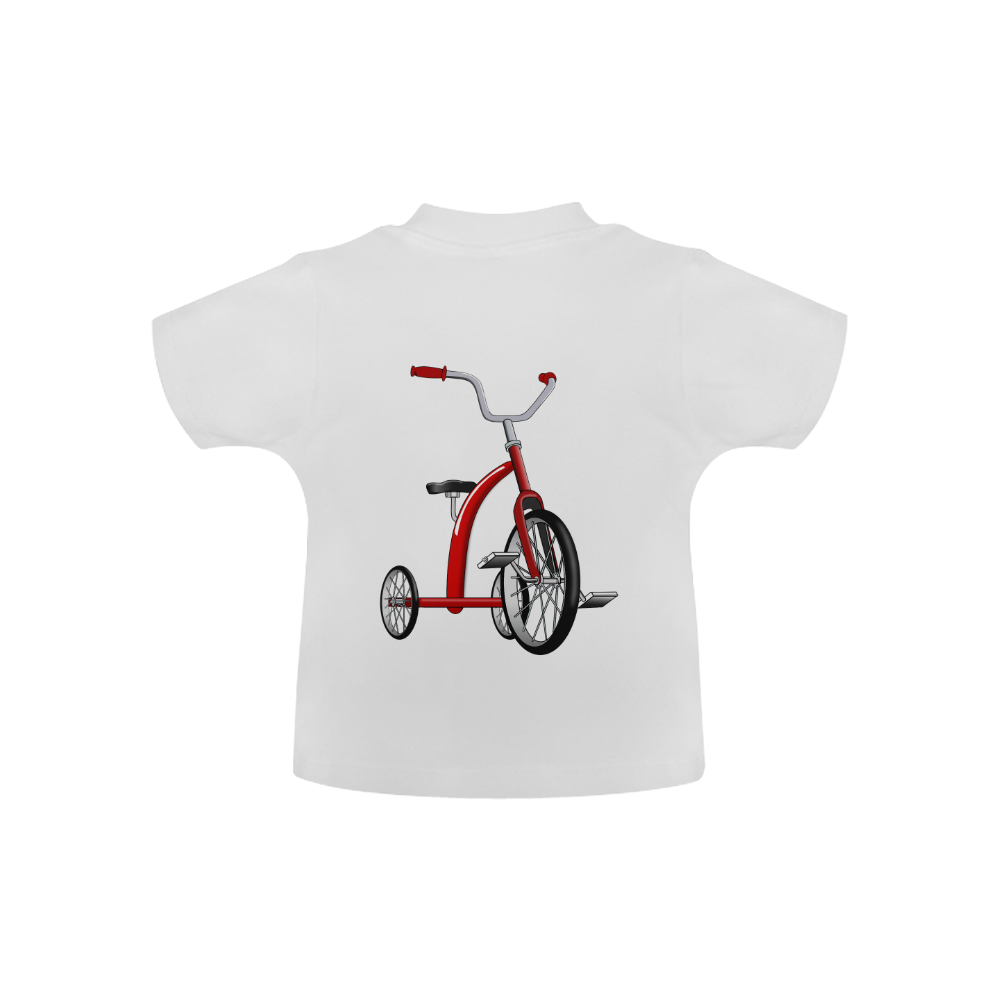 Tricycle Kids Bike Baby Classic T-Shirt (Model T30)