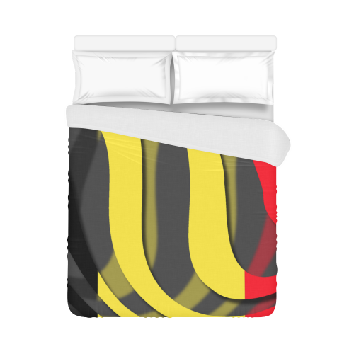 The Flag of Belgium Duvet Cover 86"x70" ( All-over-print)