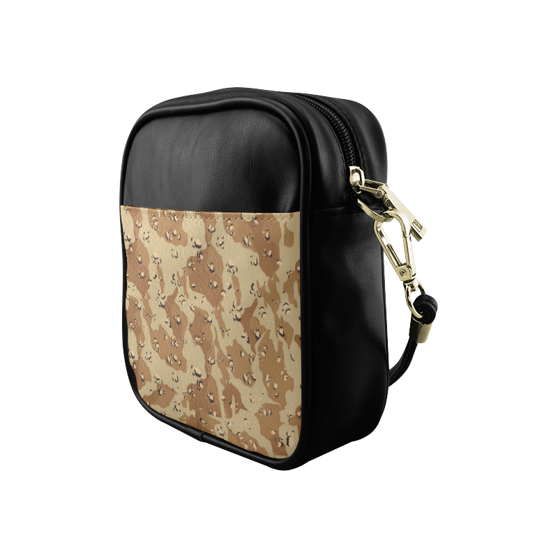 Desert Camouflage Pattern Sling Bag (Model 1627)