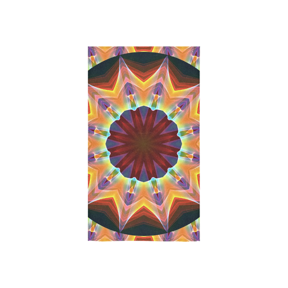 Santa Fe Summer Night, Abstract Warm Romance Custom Towel 16"x28"