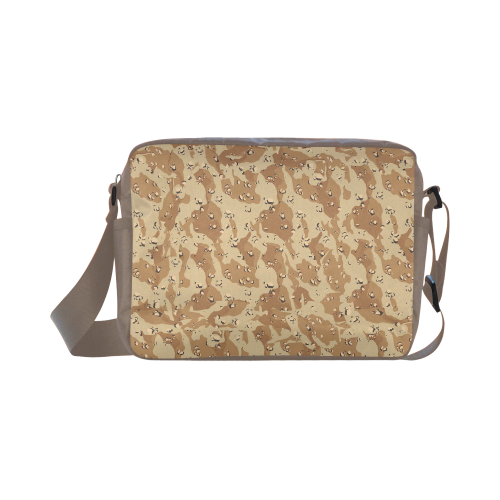 Desert Camouflage Pattern Classic Cross-body Nylon Bags (Model 1632)