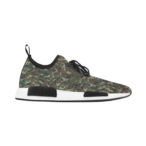 Forest Camouflage Pattern Men’s Draco Running Shoes (Model 025)