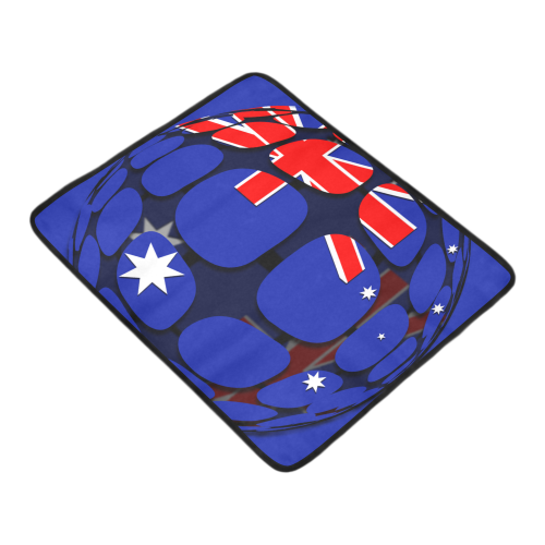 The Flag of Australia Beach Mat 78"x 60"