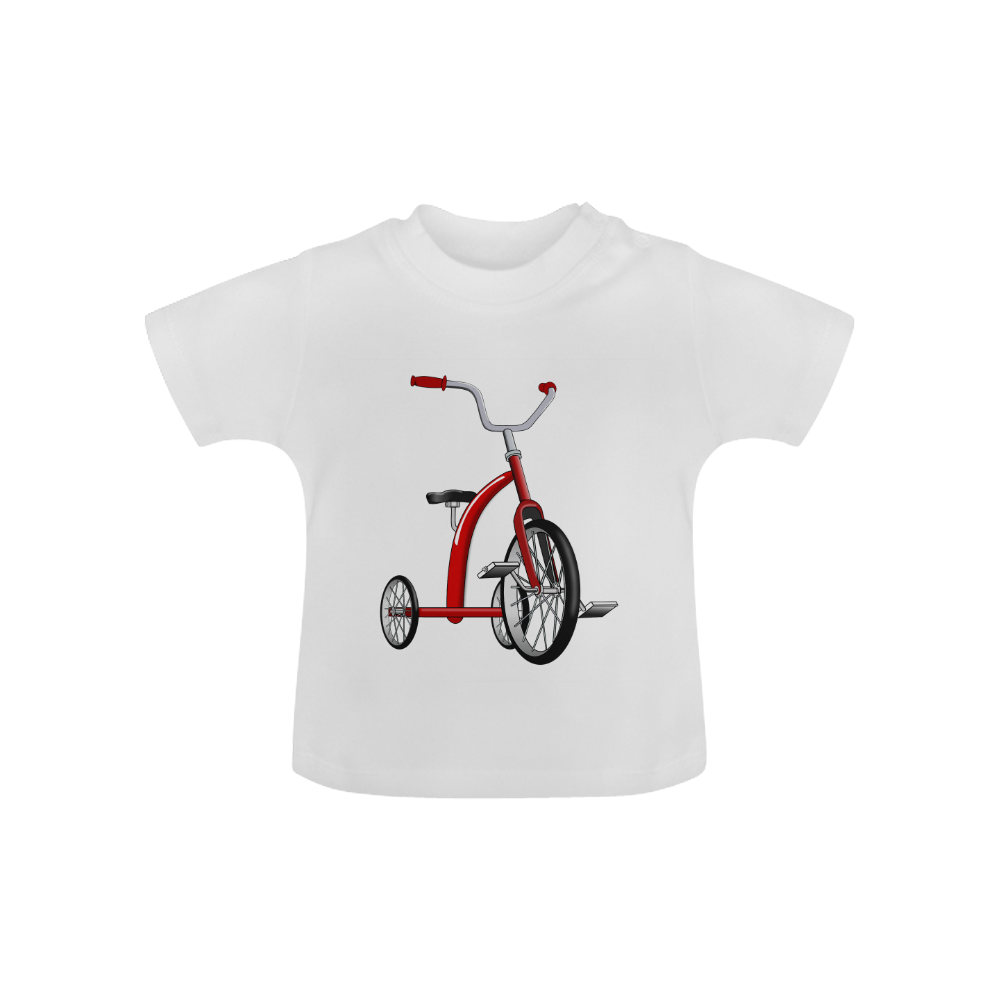 Tricycle Kids Bike Baby Classic T-Shirt (Model T30)