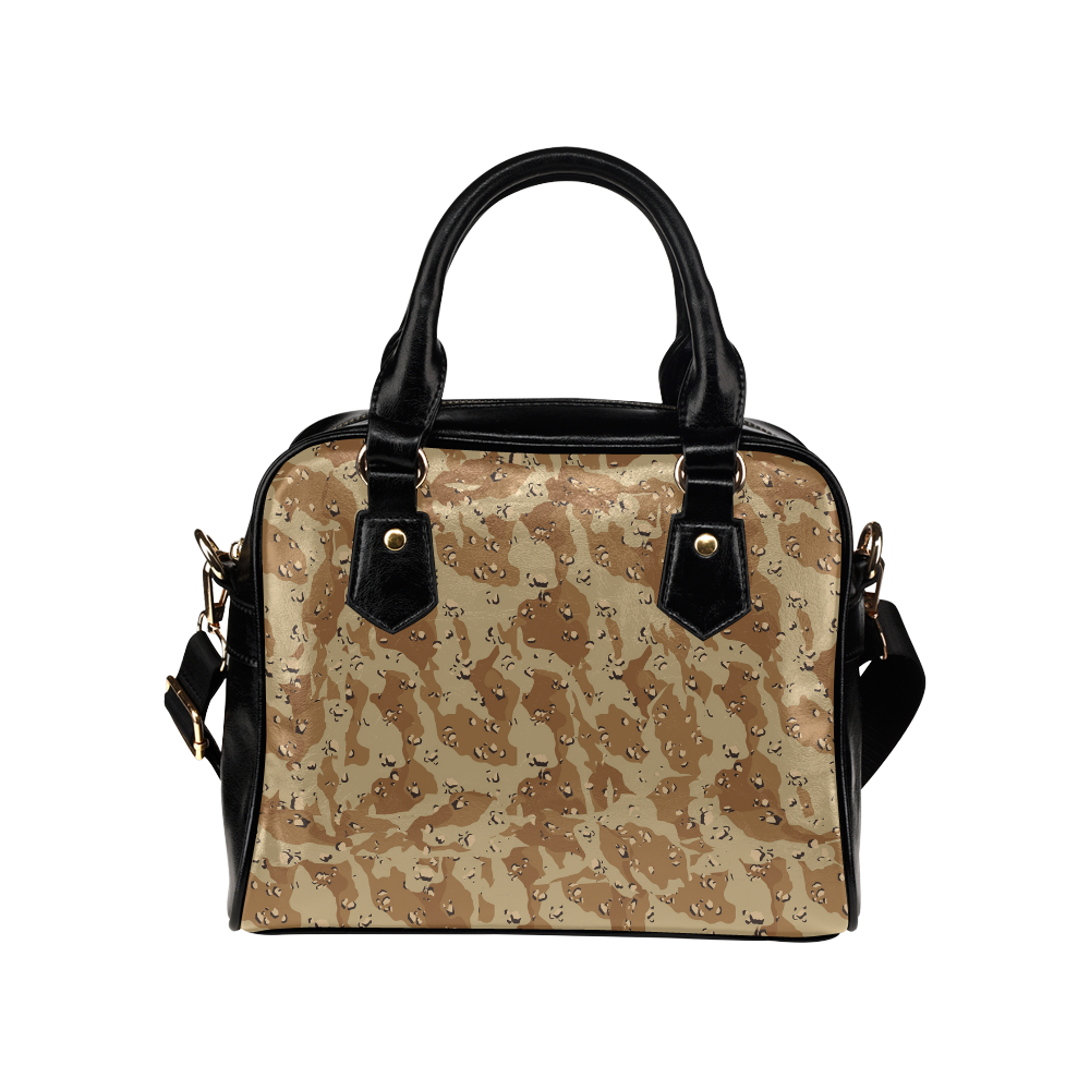 Desert Camouflage Pattern Shoulder Handbag (Model 1634)