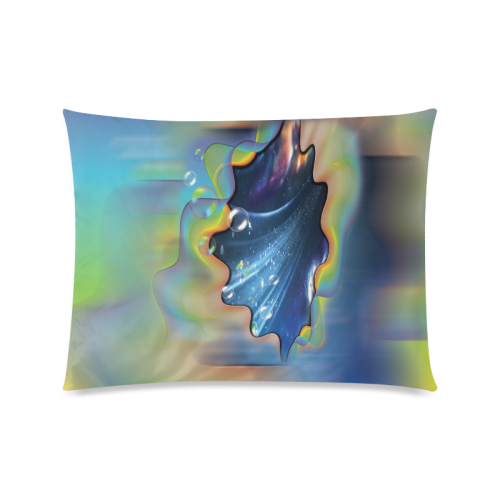Cocktail bubbles Custom Zippered Pillow Case 20"x26"(Twin Sides)