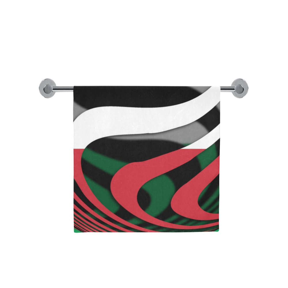 The Flag of Italy Bath Towel 30"x56"