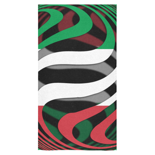 The Flag of Italy Bath Towel 30"x56"